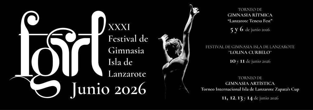 El Servicio Insular de Deportes presenta el XXXI Festival de Gimnasia Isla de Lanzarote “Lolina Curbelo”