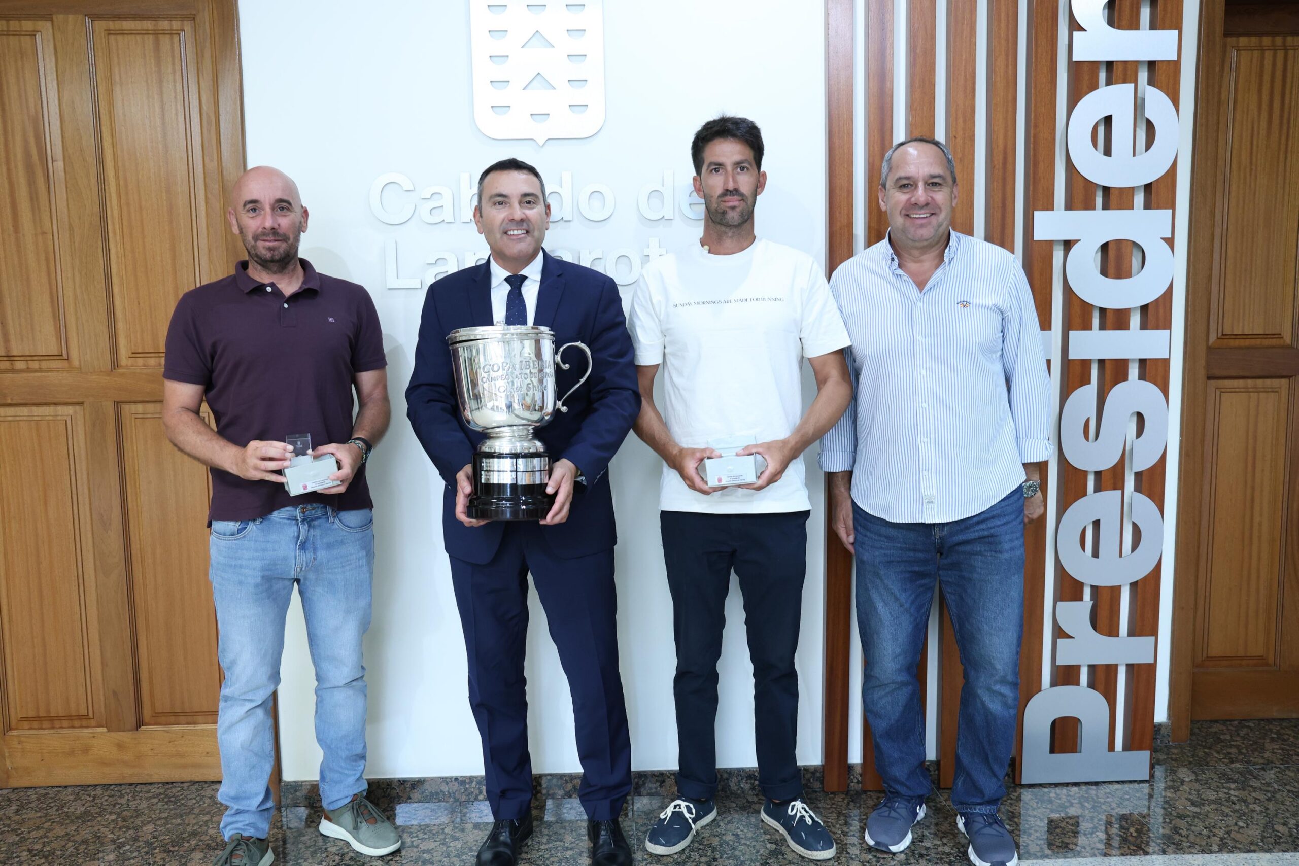 RECEPCIÓN CAMPEONES SNIPE ESPAÑA ALFREDO Y CRISTIAN (1)